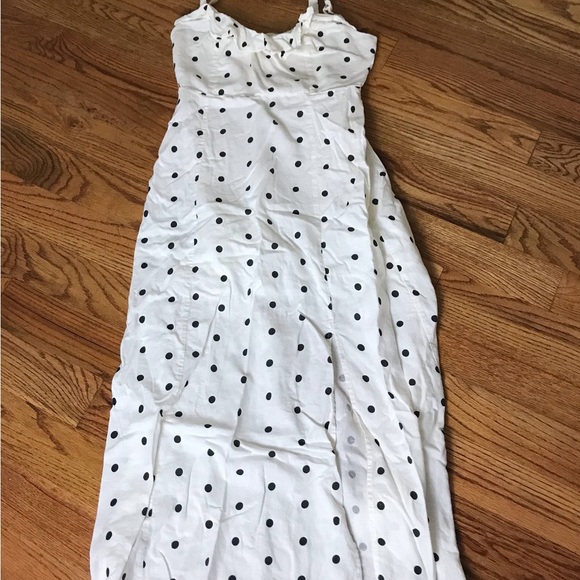Old Navy White Polka Dot Dress - Picture 6 of 6